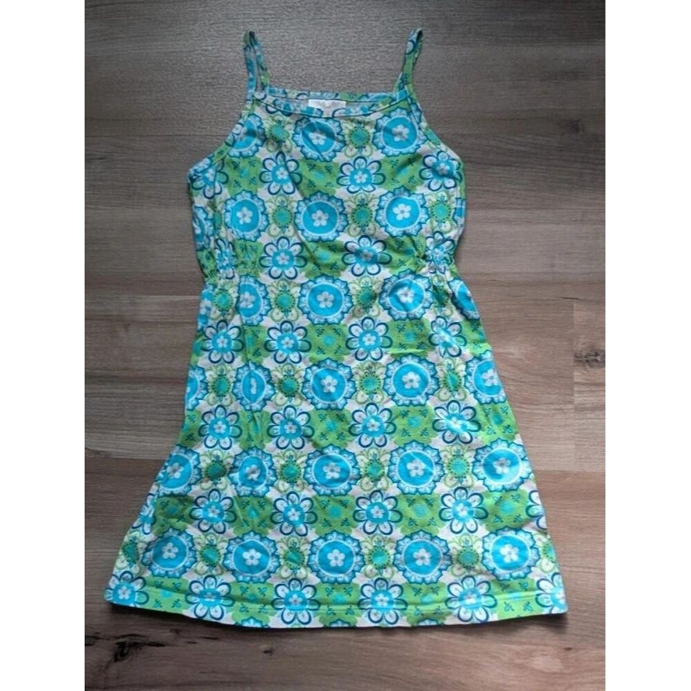 Hanna Andersson Paisley Nightgown Dress, 6-7Y (U1)
